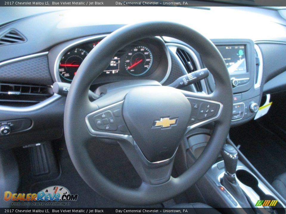 2017 Chevrolet Malibu LS Blue Velvet Metallic / Jet Black Photo #14
