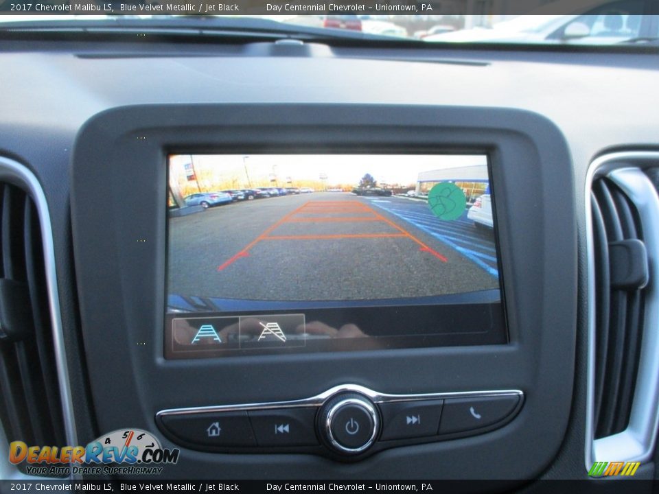 2017 Chevrolet Malibu LS Blue Velvet Metallic / Jet Black Photo #17