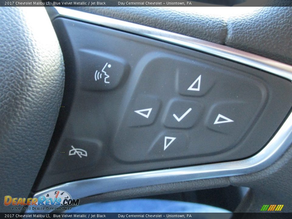 2017 Chevrolet Malibu LS Blue Velvet Metallic / Jet Black Photo #18