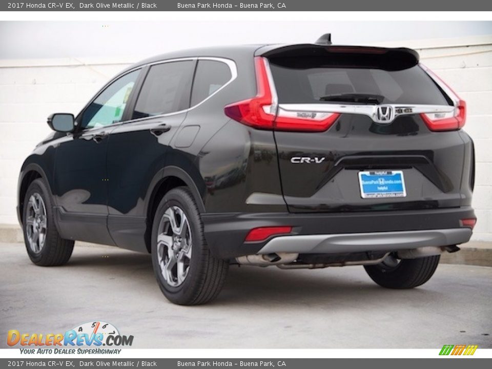 2017 Honda CR-V EX Dark Olive Metallic / Black Photo #2