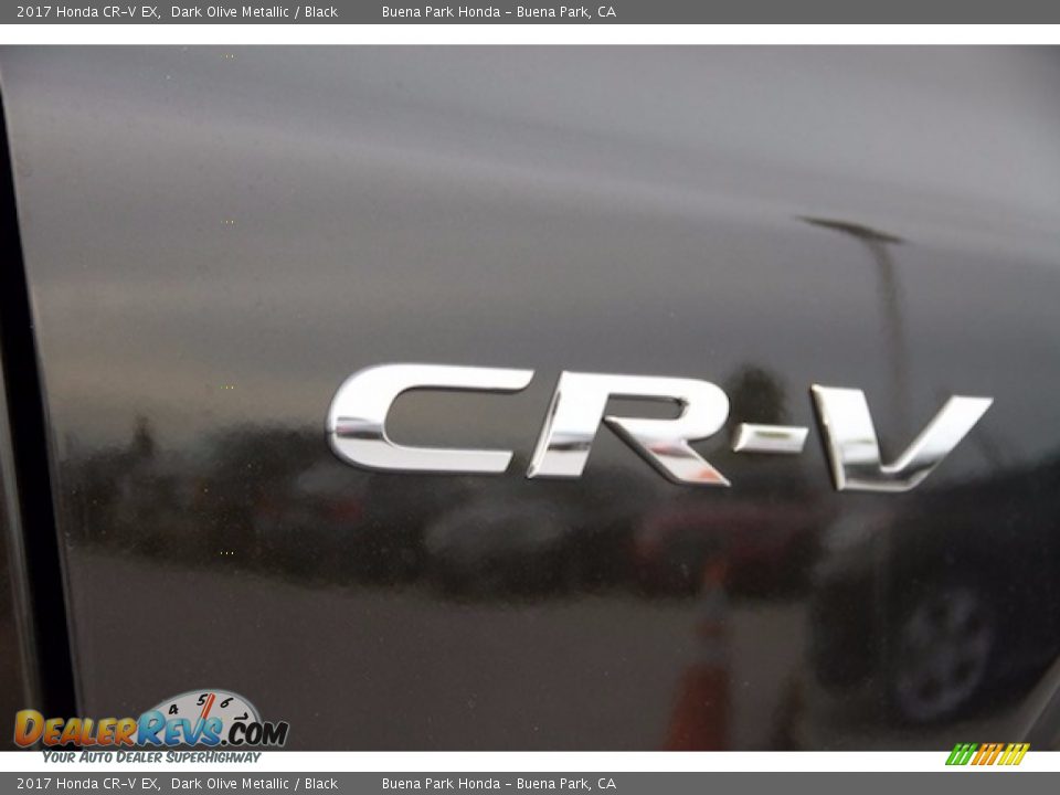 2017 Honda CR-V EX Dark Olive Metallic / Black Photo #3