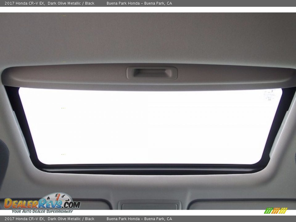 2017 Honda CR-V EX Dark Olive Metallic / Black Photo #12