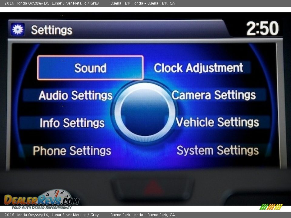 2016 Honda Odyssey LX Lunar Silver Metallic / Gray Photo #18