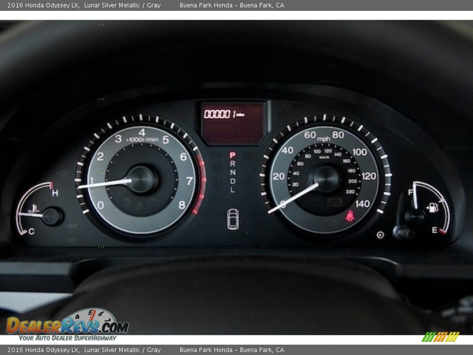 2016 Honda Odyssey LX Lunar Silver Metallic / Gray Photo #20