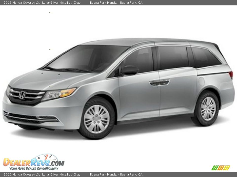 2016 Honda Odyssey LX Lunar Silver Metallic / Gray Photo #21