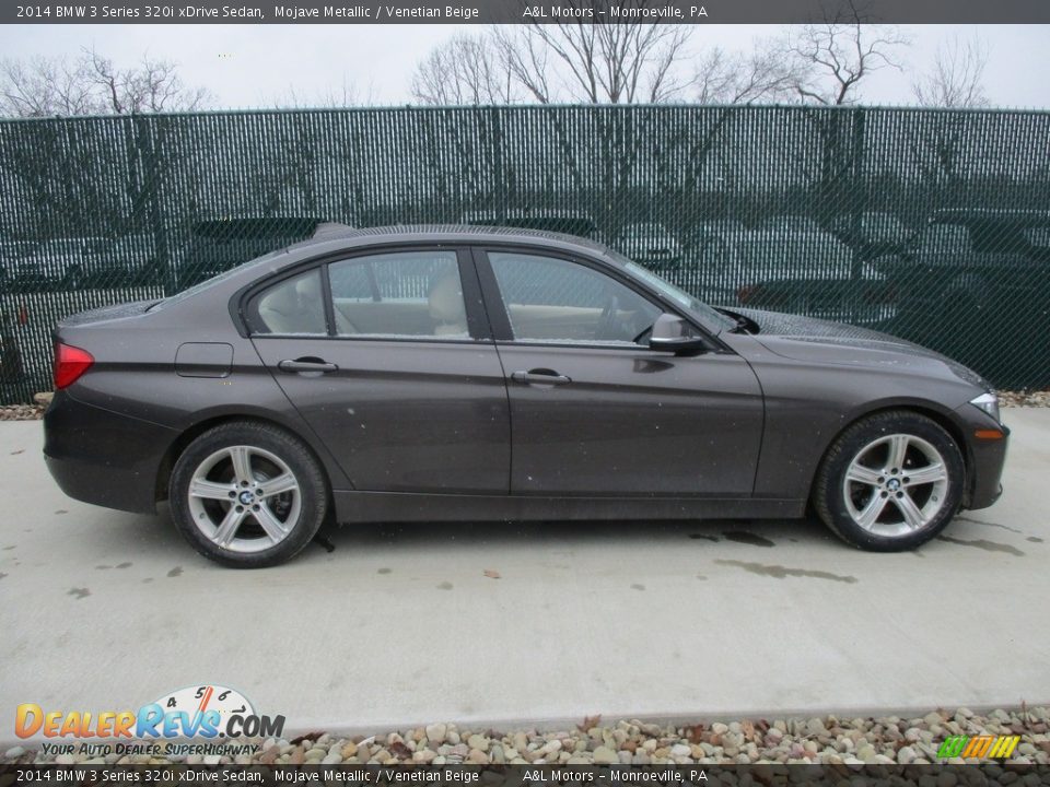 2014 BMW 3 Series 320i xDrive Sedan Mojave Metallic / Venetian Beige Photo #2