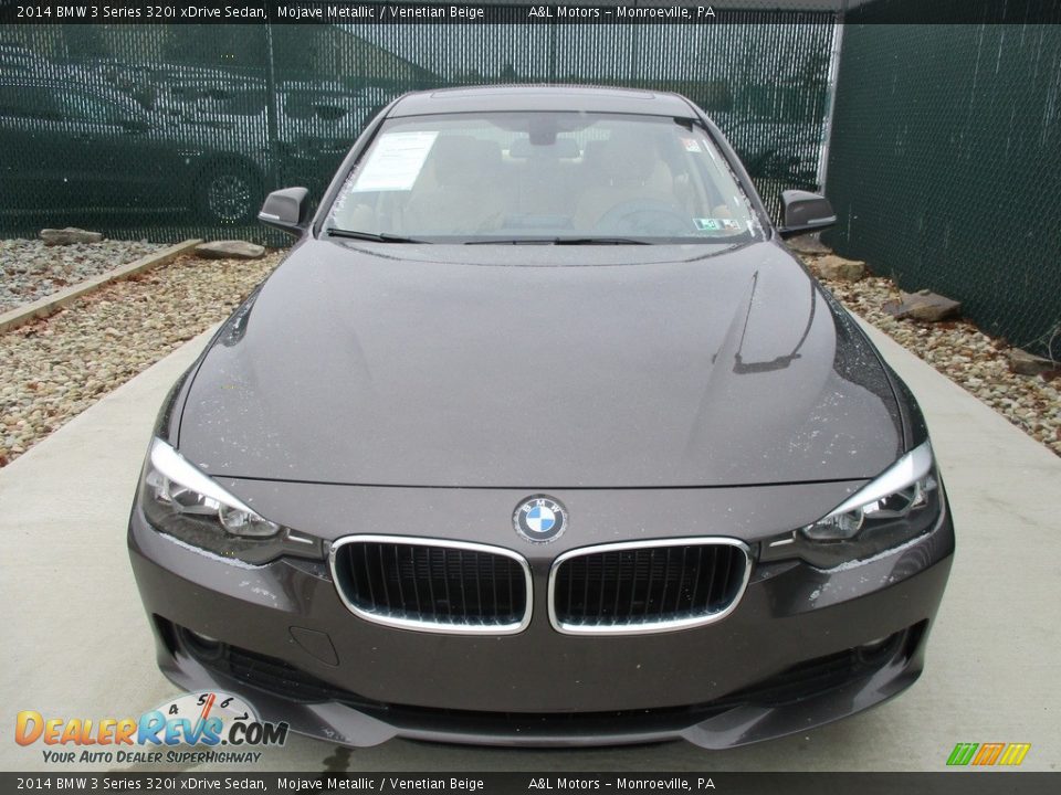 2014 BMW 3 Series 320i xDrive Sedan Mojave Metallic / Venetian Beige Photo #6