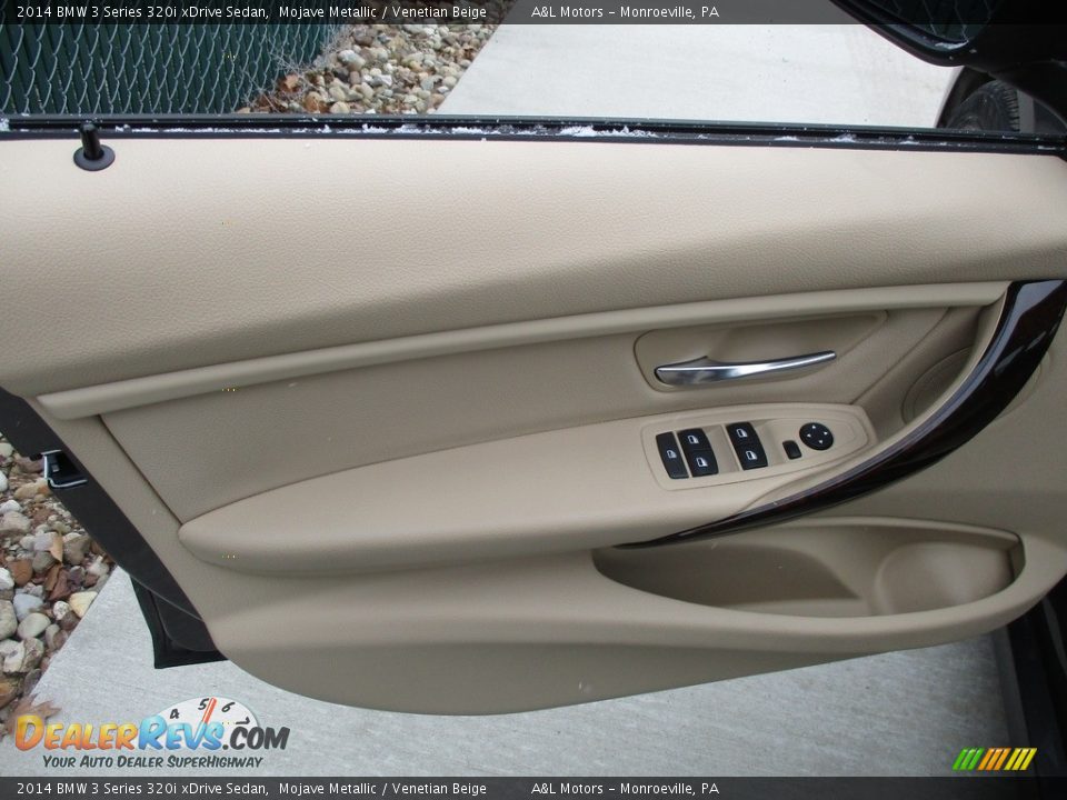 2014 BMW 3 Series 320i xDrive Sedan Mojave Metallic / Venetian Beige Photo #10