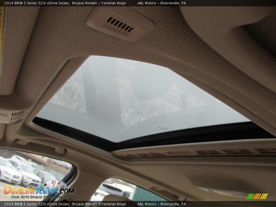 2014 BMW 3 Series 320i xDrive Sedan Mojave Metallic / Venetian Beige Photo #11