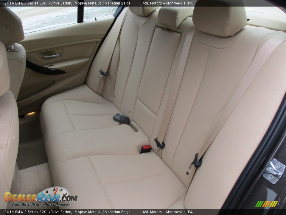 2014 BMW 3 Series 320i xDrive Sedan Mojave Metallic / Venetian Beige Photo #14