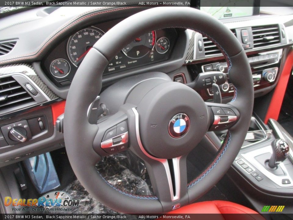2017 BMW M3 Sedan Steering Wheel Photo #15