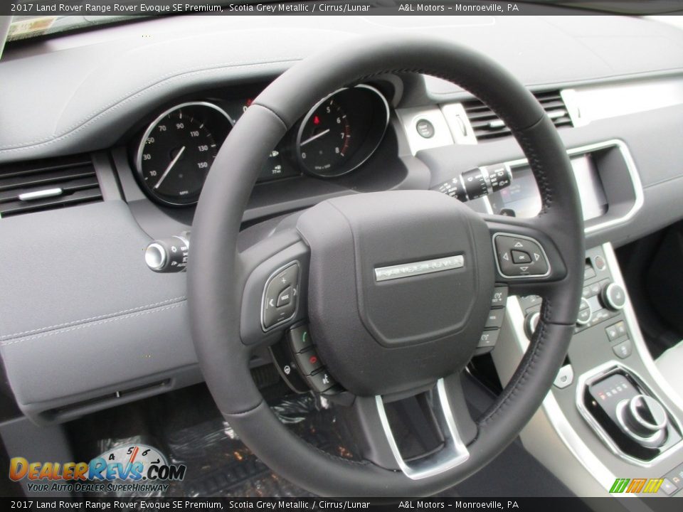 2017 Land Rover Range Rover Evoque SE Premium Steering Wheel Photo #15