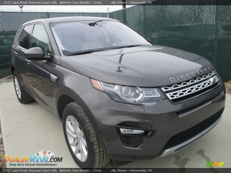 2017 Land Rover Discovery Sport HSE Waitomo Grey Metallic / Cirrus Photo #5