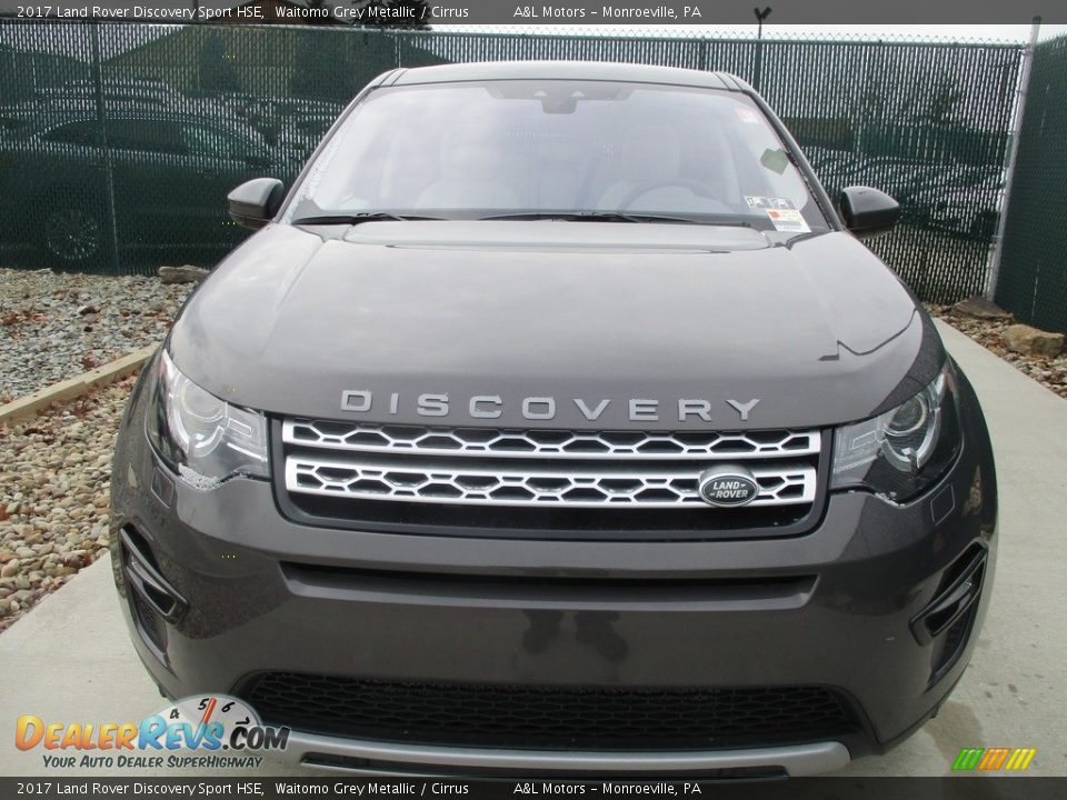 2017 Land Rover Discovery Sport HSE Waitomo Grey Metallic / Cirrus Photo #6