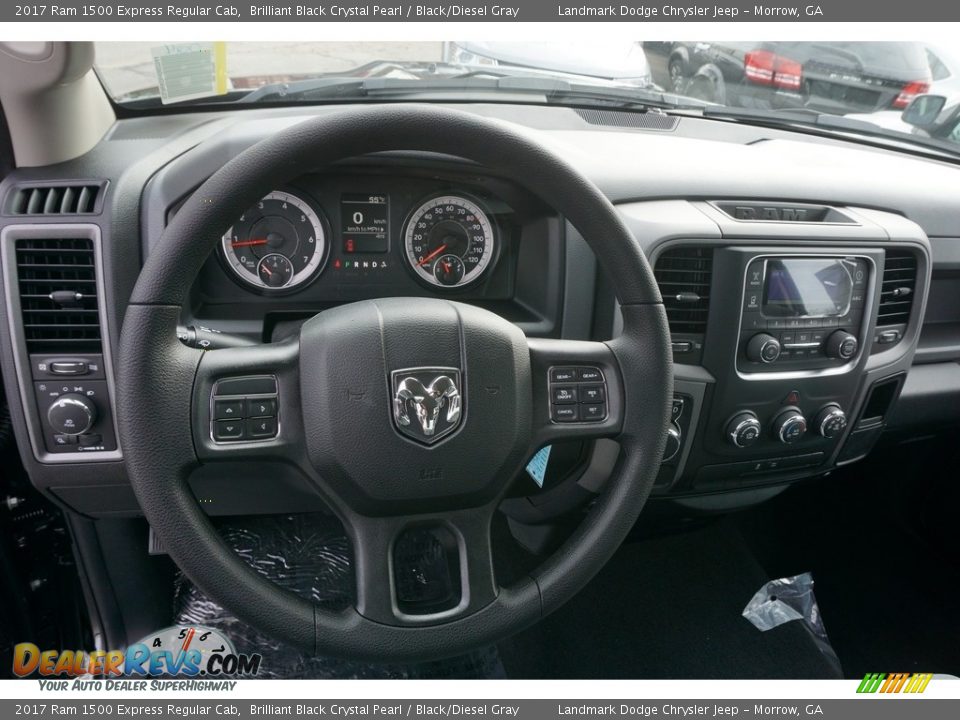 Dashboard of 2017 Ram 1500 Express Regular Cab Photo #8