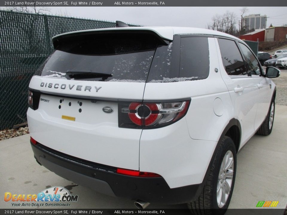 2017 Land Rover Discovery Sport SE Fuji White / Ebony Photo #4