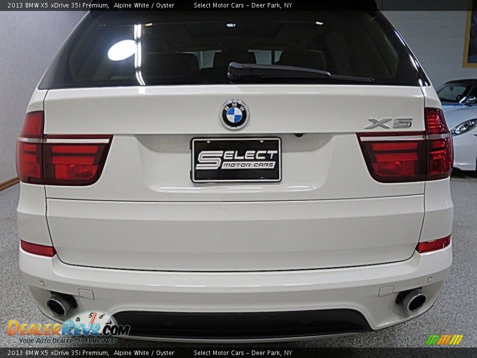 2013 BMW X5 xDrive 35i Premium Alpine White / Oyster Photo #5
