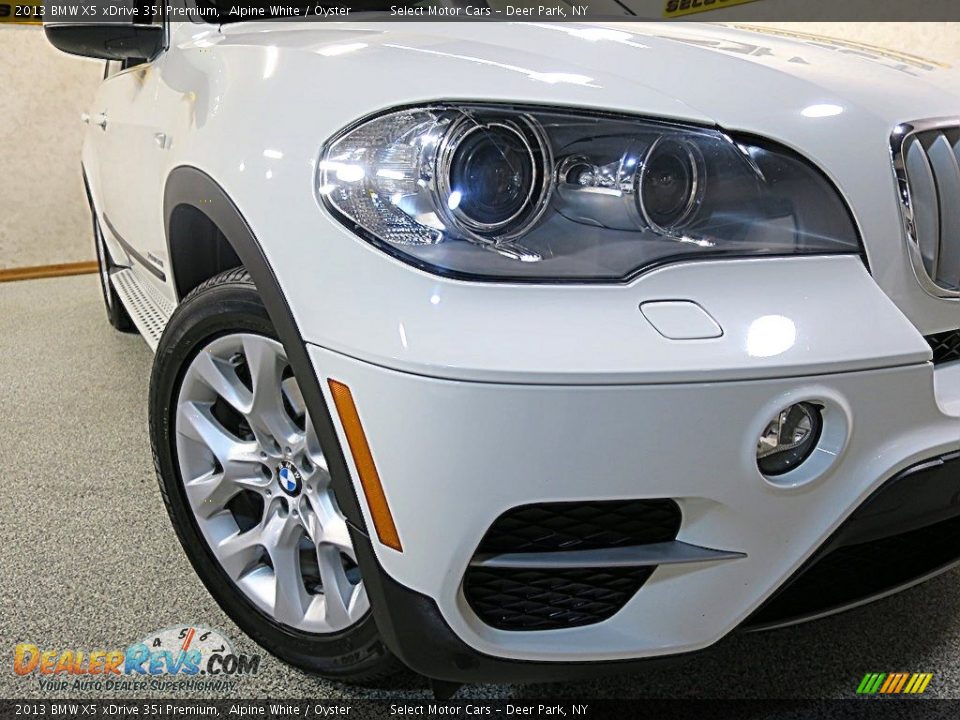 2013 BMW X5 xDrive 35i Premium Alpine White / Oyster Photo #7