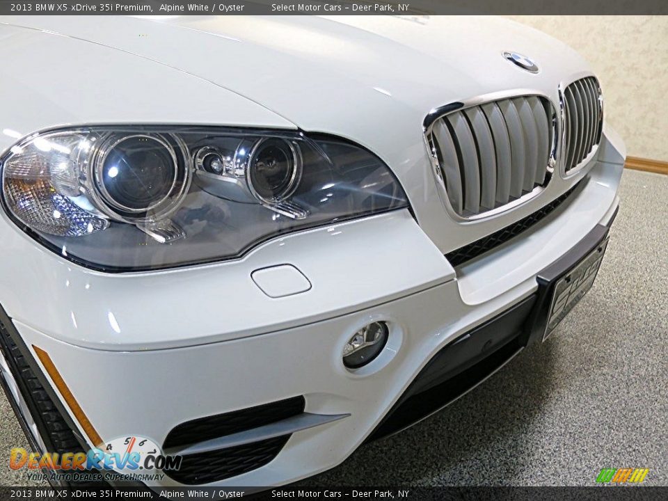 2013 BMW X5 xDrive 35i Premium Alpine White / Oyster Photo #9