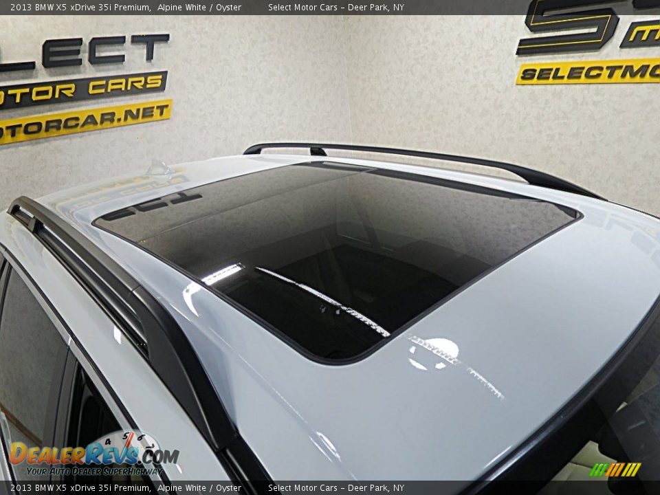 2013 BMW X5 xDrive 35i Premium Alpine White / Oyster Photo #12