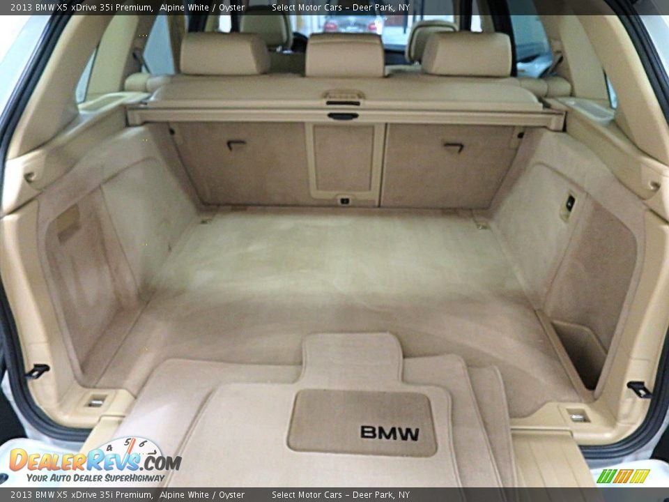 2013 BMW X5 xDrive 35i Premium Alpine White / Oyster Photo #21