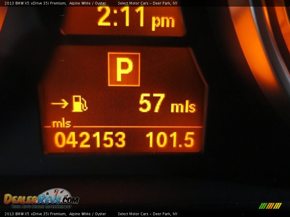 2013 BMW X5 xDrive 35i Premium Alpine White / Oyster Photo #26