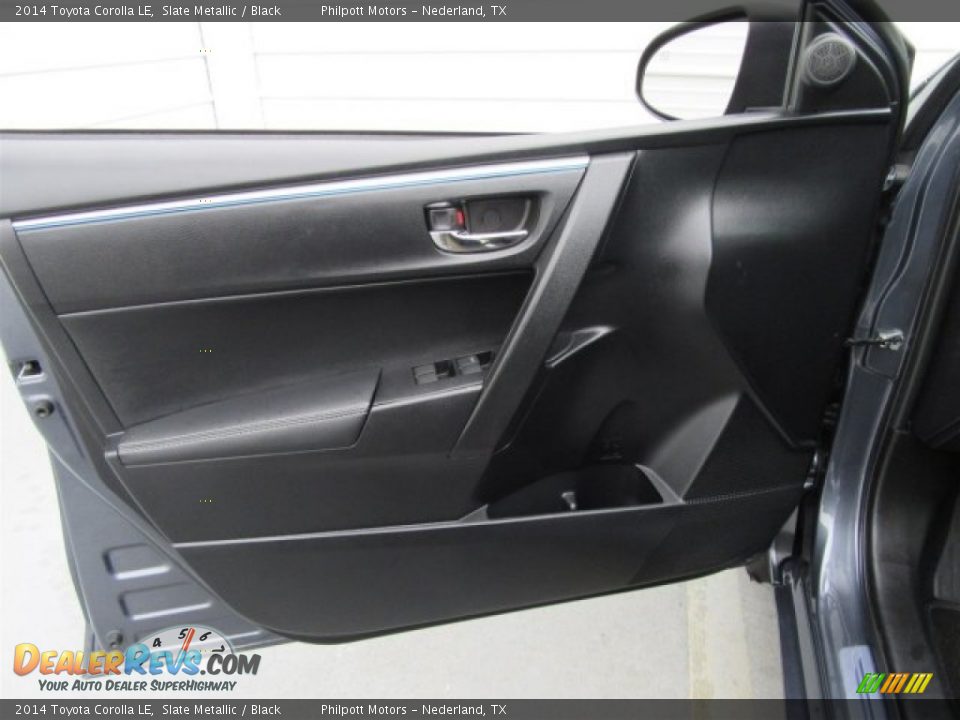 2014 Toyota Corolla LE Slate Metallic / Black Photo #15