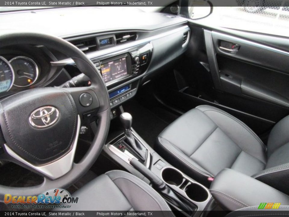 2014 Toyota Corolla LE Slate Metallic / Black Photo #17