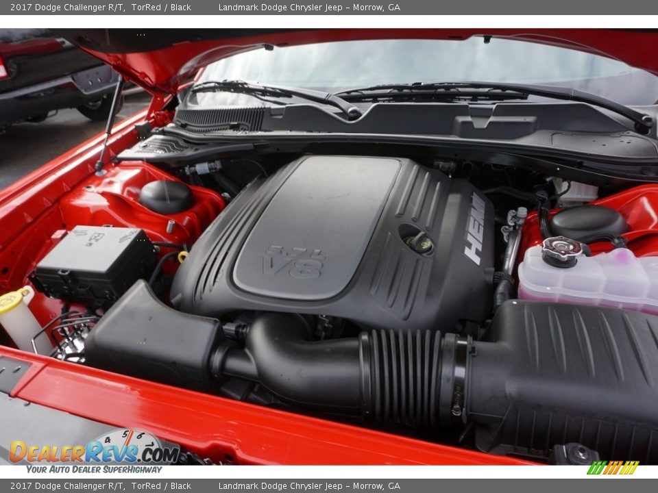 2017 Dodge Challenger R/T 5.7 Liter HEMI OHV 16-Valve VVT V8 Engine Photo #6