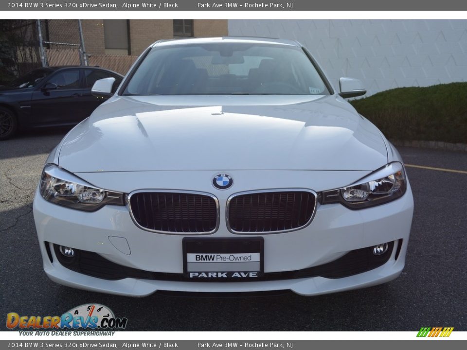 2014 BMW 3 Series 320i xDrive Sedan Alpine White / Black Photo #7