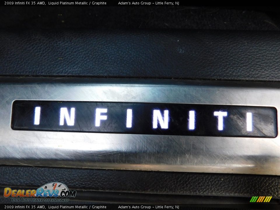 2009 Infiniti FX 35 AWD Liquid Platinum Metallic / Graphite Photo #11