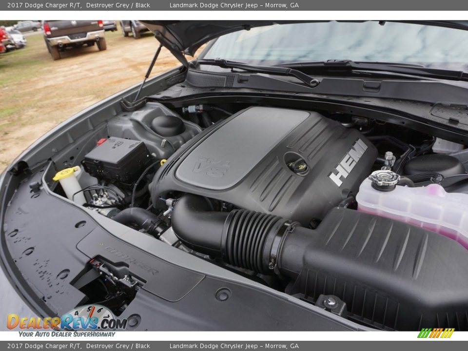 2017 Dodge Charger R/T 5.7 Liter HEMI OHV 16-Valve VVT MDS V8 Engine Photo #6