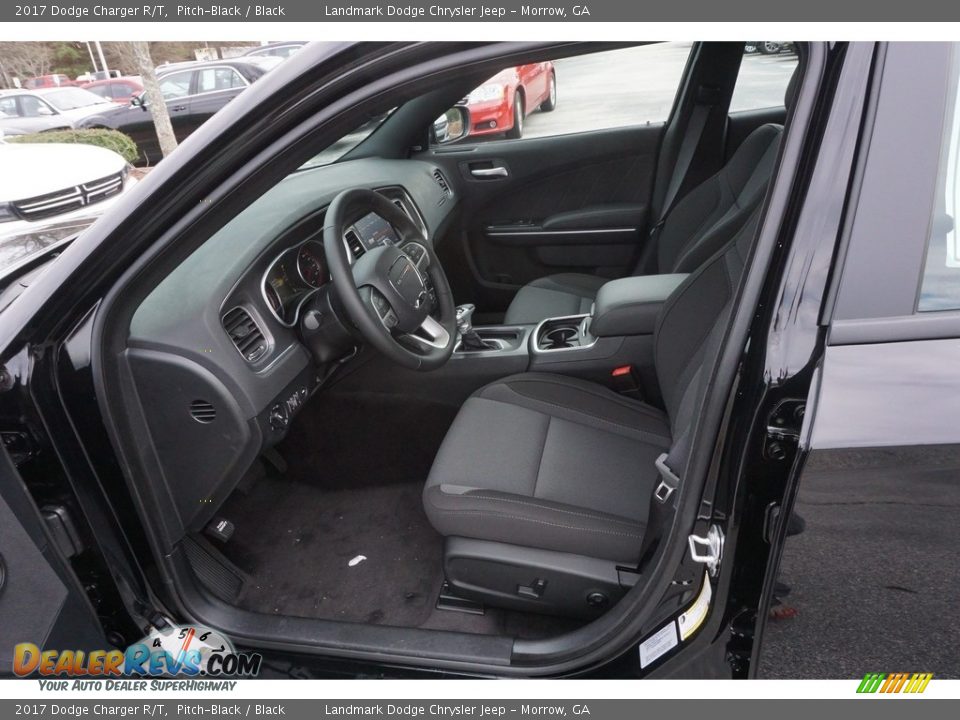 Black Interior - 2017 Dodge Charger R/T Photo #7