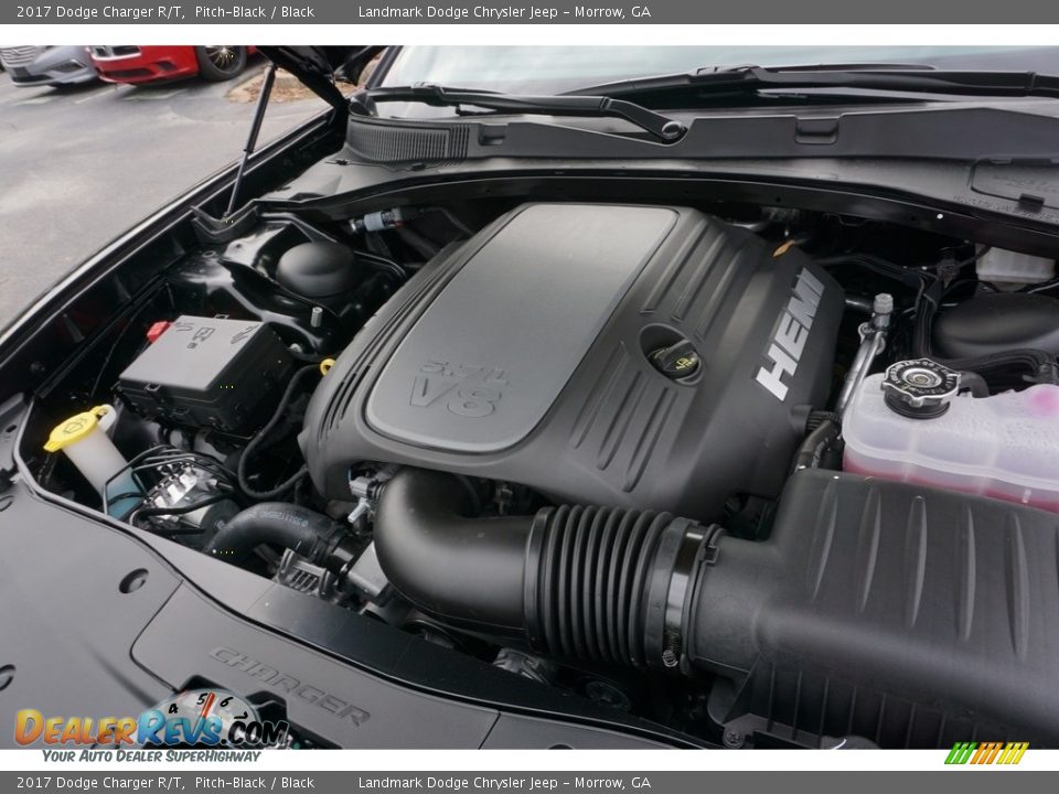 2017 Dodge Charger R/T 5.7 Liter HEMI OHV 16-Valve VVT MDS V8 Engine Photo #9
