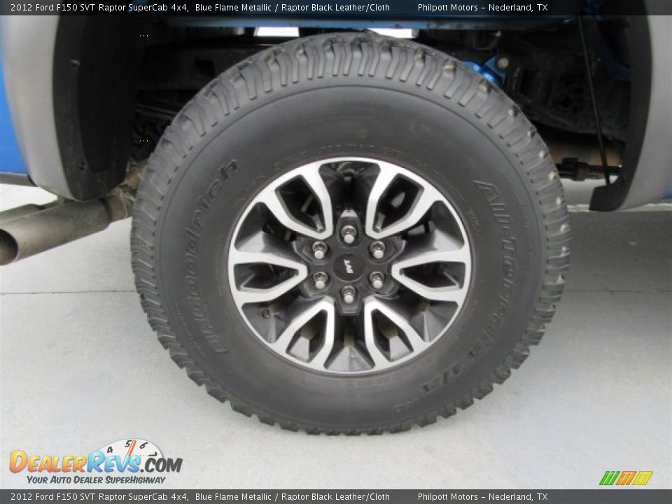 2012 Ford F150 SVT Raptor SuperCab 4x4 Wheel Photo #13