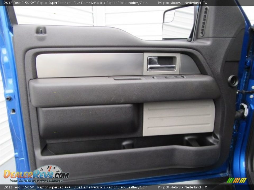 Door Panel of 2012 Ford F150 SVT Raptor SuperCab 4x4 Photo #14