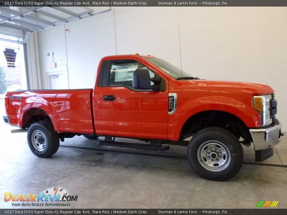 Race Red 2017 Ford F250 Super Duty XL Regular Cab 4x4 Photo #1