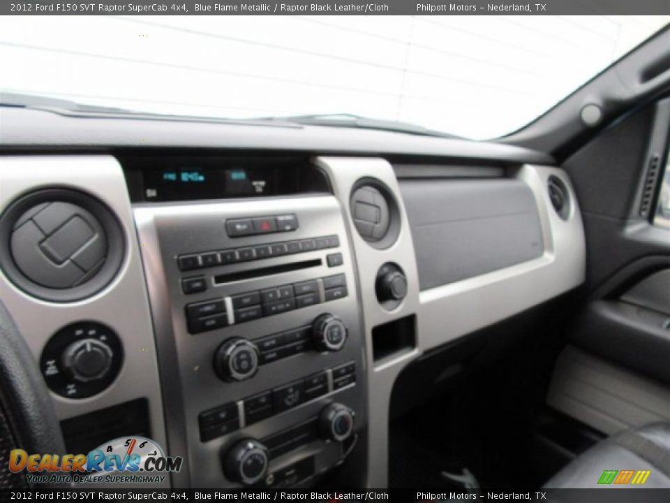2012 Ford F150 SVT Raptor SuperCab 4x4 Blue Flame Metallic / Raptor Black Leather/Cloth Photo #18