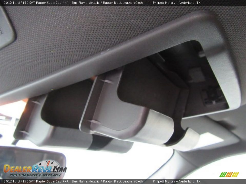 2012 Ford F150 SVT Raptor SuperCab 4x4 Blue Flame Metallic / Raptor Black Leather/Cloth Photo #20