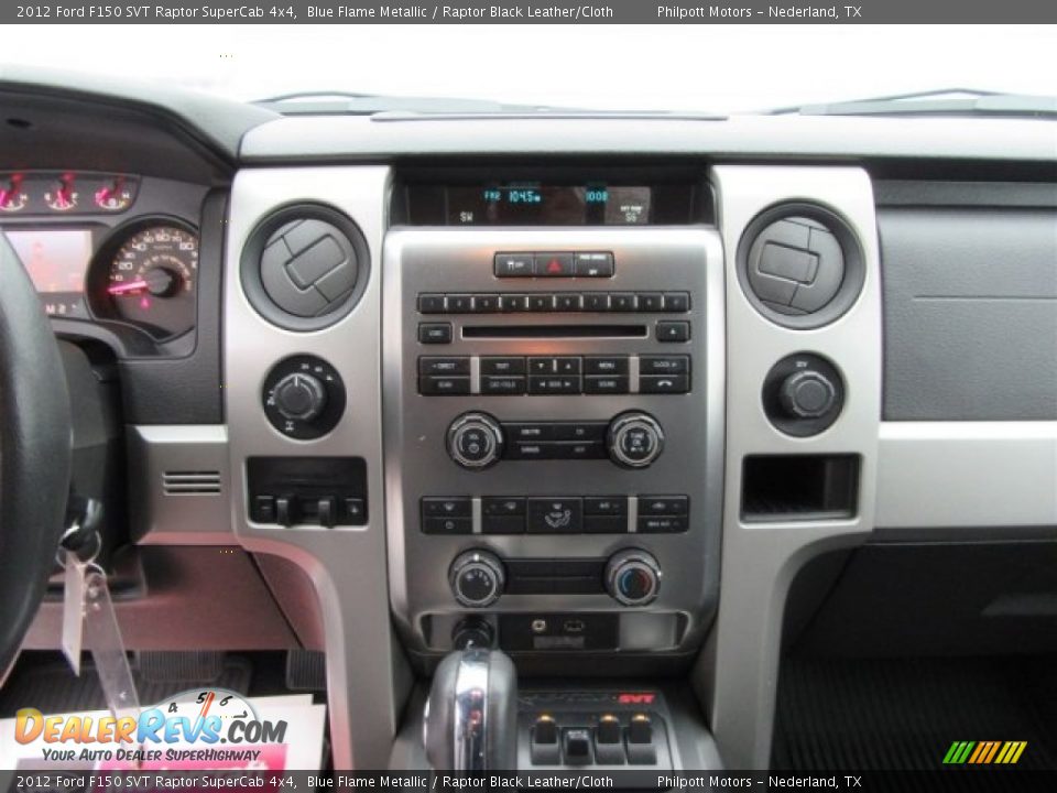 Controls of 2012 Ford F150 SVT Raptor SuperCab 4x4 Photo #22
