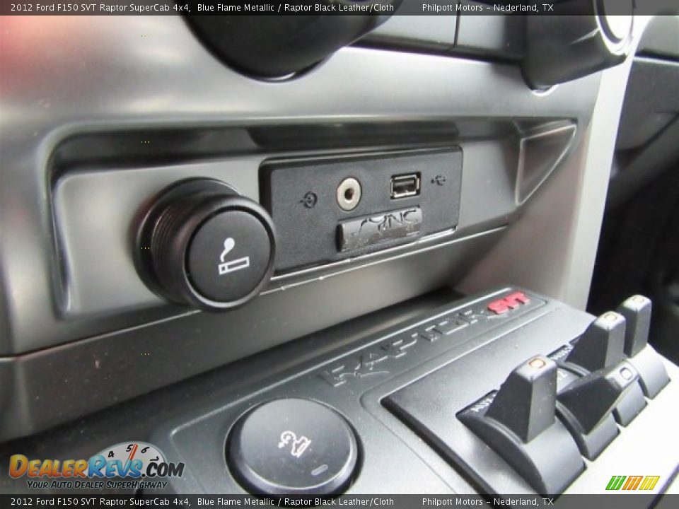 2012 Ford F150 SVT Raptor SuperCab 4x4 Blue Flame Metallic / Raptor Black Leather/Cloth Photo #26