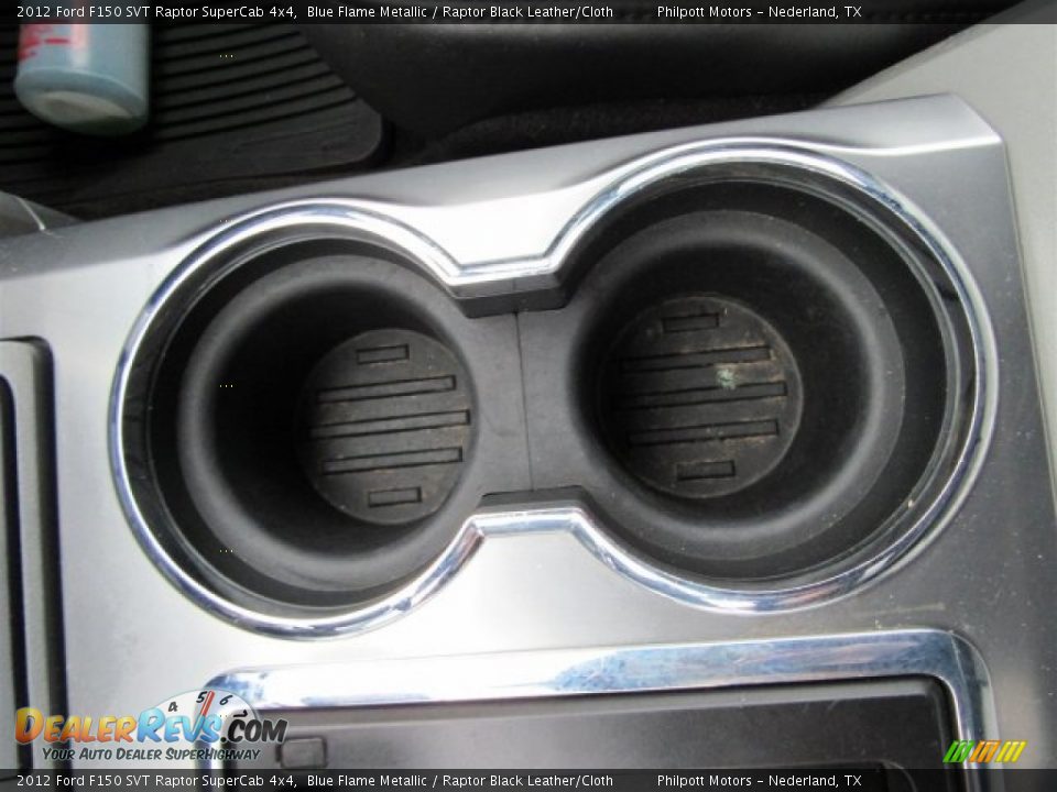 2012 Ford F150 SVT Raptor SuperCab 4x4 Blue Flame Metallic / Raptor Black Leather/Cloth Photo #28