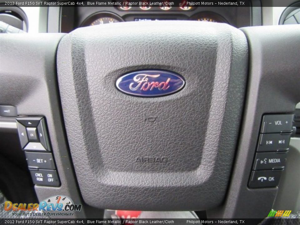 Controls of 2012 Ford F150 SVT Raptor SuperCab 4x4 Photo #31