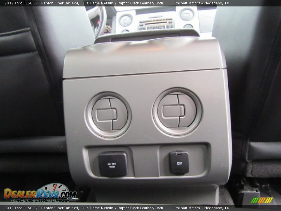 2012 Ford F150 SVT Raptor SuperCab 4x4 Blue Flame Metallic / Raptor Black Leather/Cloth Photo #35