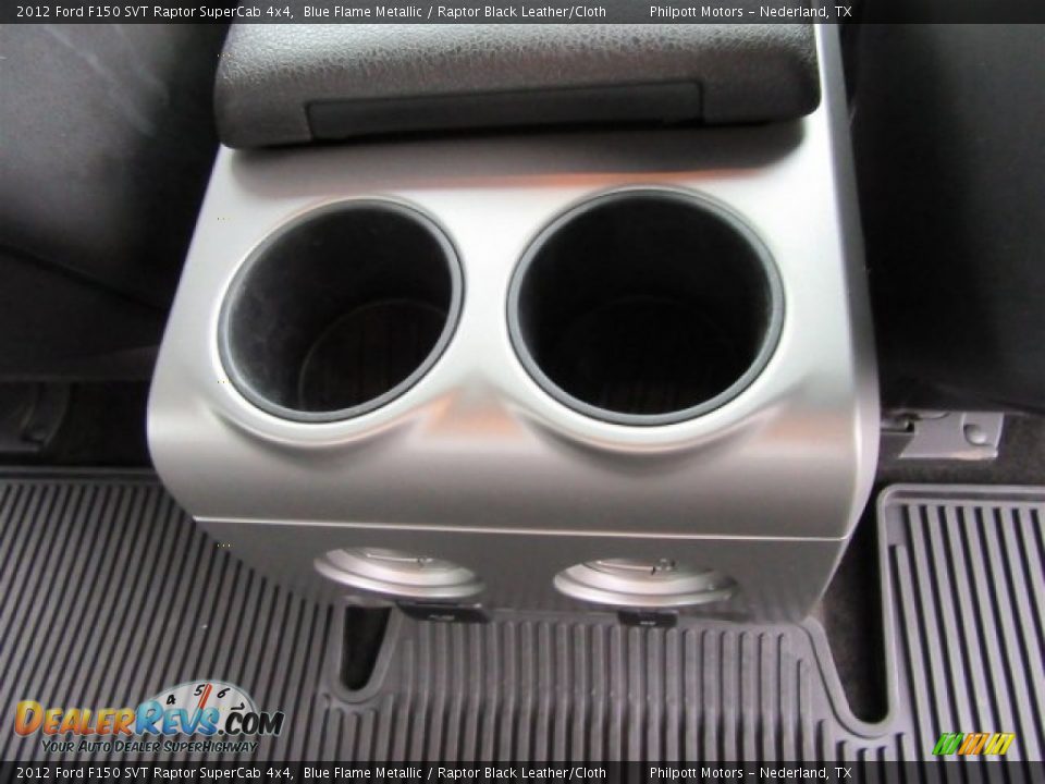 2012 Ford F150 SVT Raptor SuperCab 4x4 Blue Flame Metallic / Raptor Black Leather/Cloth Photo #36