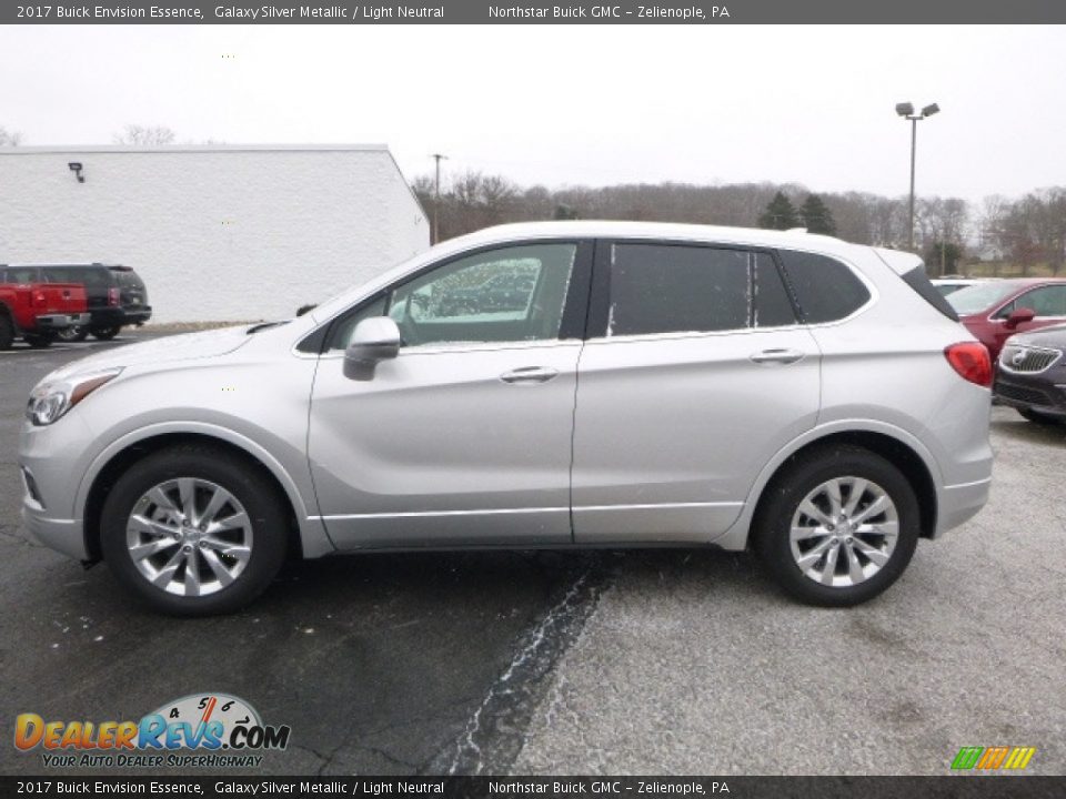 2017 Buick Envision Essence Galaxy Silver Metallic / Light Neutral Photo #3
