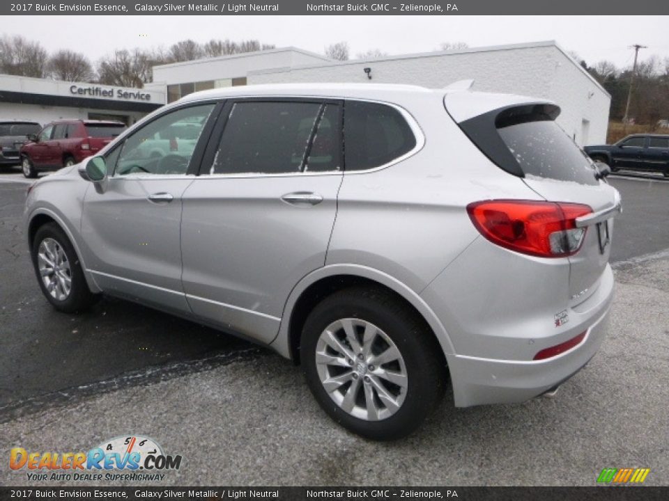 2017 Buick Envision Essence Galaxy Silver Metallic / Light Neutral Photo #5