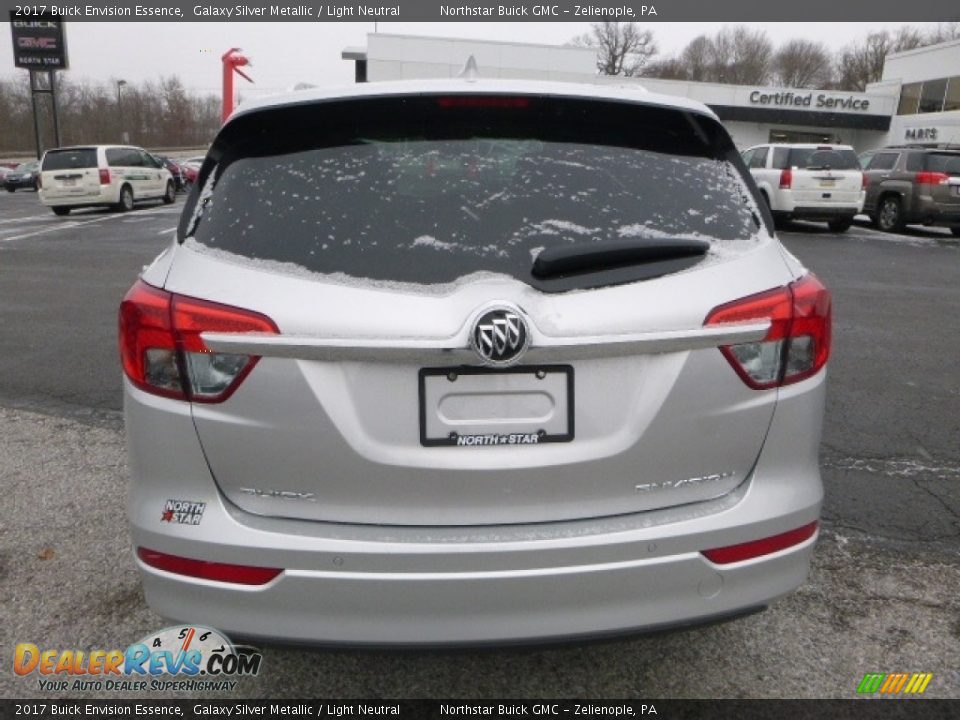 2017 Buick Envision Essence Galaxy Silver Metallic / Light Neutral Photo #6