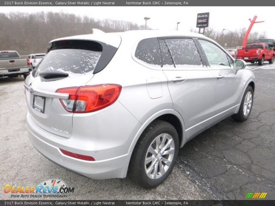 2017 Buick Envision Essence Galaxy Silver Metallic / Light Neutral Photo #7