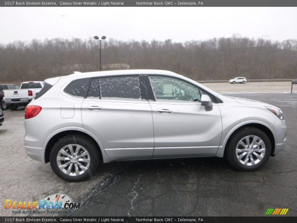 2017 Buick Envision Essence Galaxy Silver Metallic / Light Neutral Photo #8